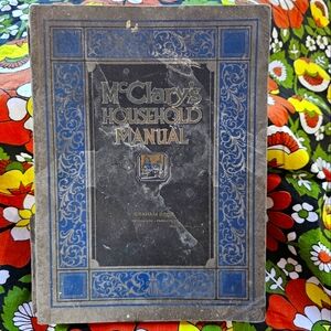 Antique Mcleary Household Manual